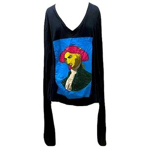 John Galliano exclusive runway long sleeve shirt